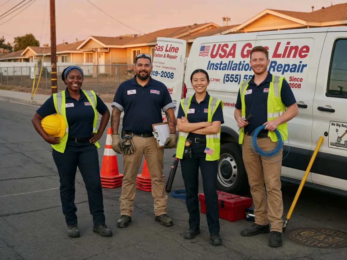 Gas Line Installation company in Conway, PA